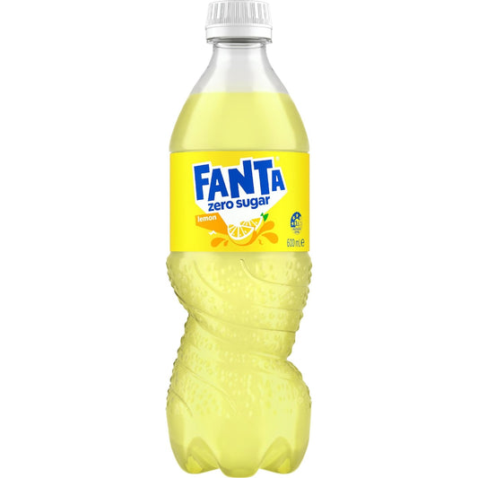 Fanta Lemon Zero Sugar 600ml