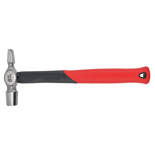 Trojan Fibreglass Cross Pein Hammer - 8oz