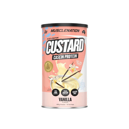 Muse Nation Custard Casein Protein Powder Vanilla - 400g