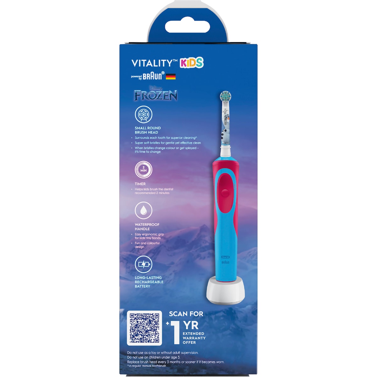 Oral-b Vitality Electric Toothbrush Kids Set Each