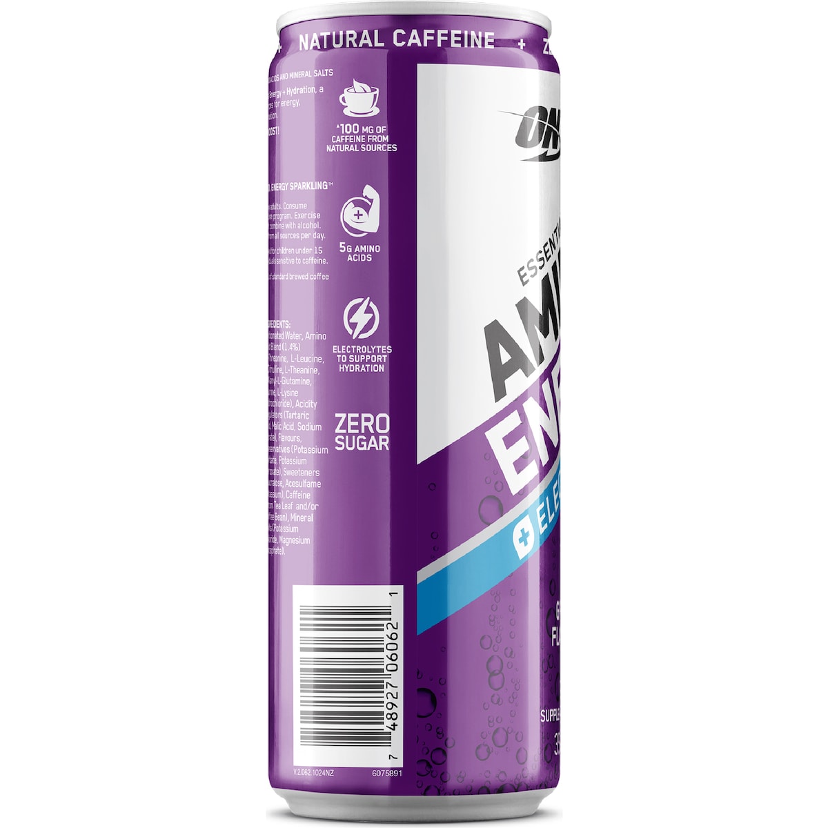 Optimum Nutrition Amino Energy Drink Grape 355ml