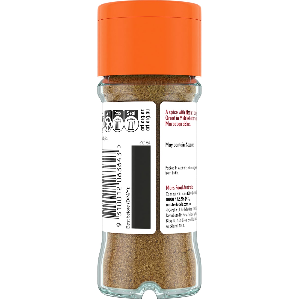 Masterfoods Cumin Seed Ground 28g
