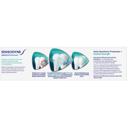 Sensodyne Sensitivity & Enamel Whitening Toothpaste 100g