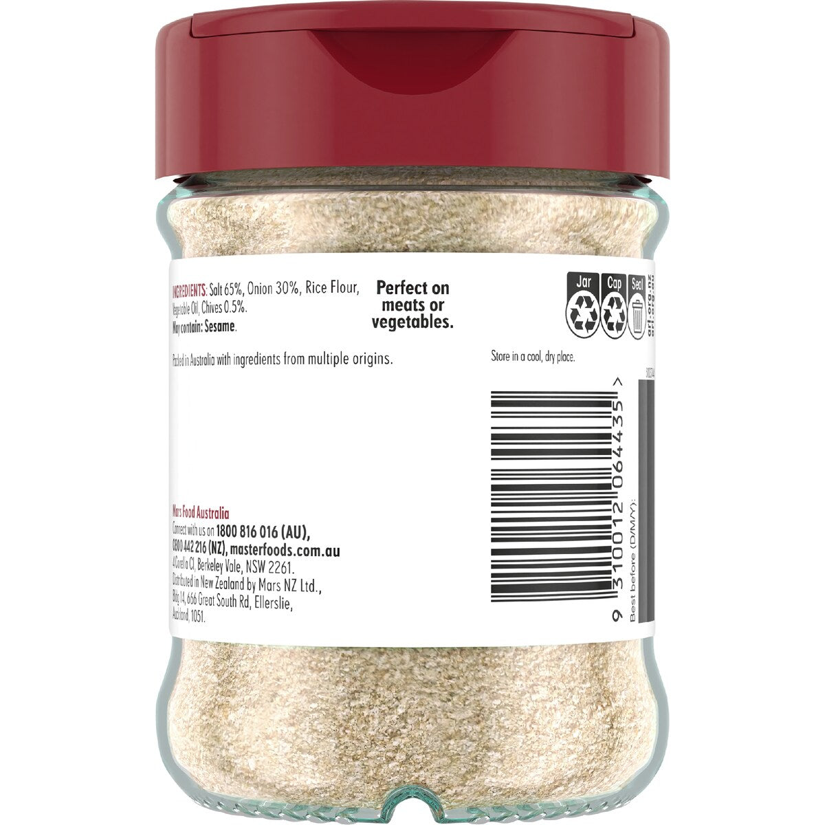 Masterfoods Onion Salt Blend 190g