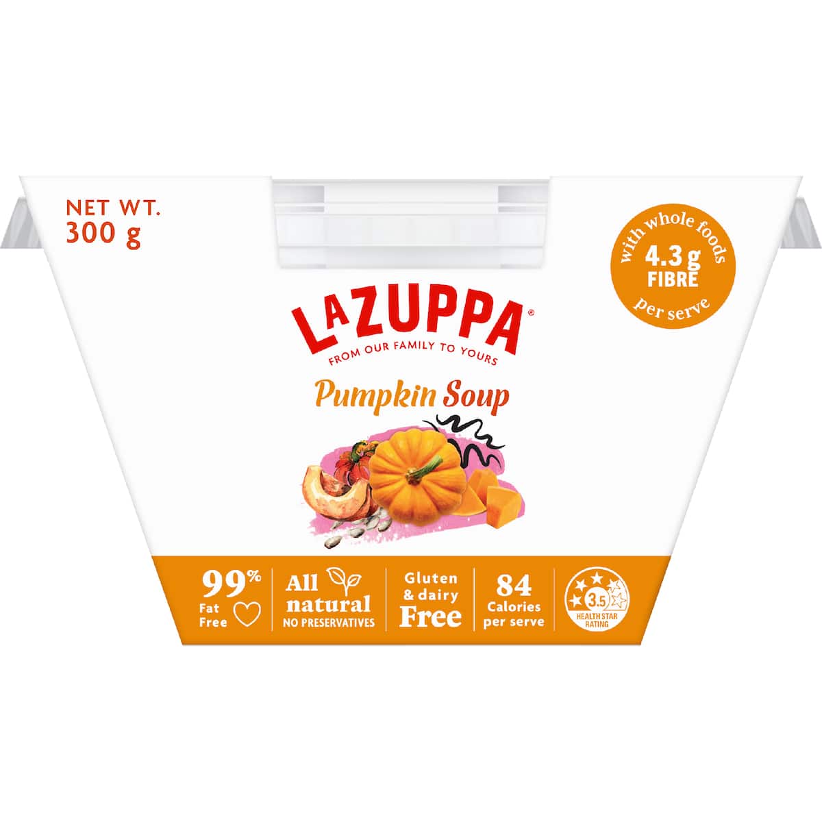 Lazuppa Soup Bowl Pumpkin 300g