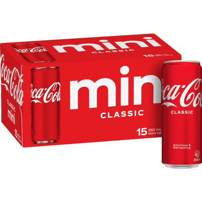 Coca-cola Mini Classic 250ml X 15 Pack
