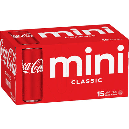 Coca-cola Mini Classic 250ml X 15 Pack
