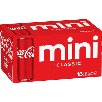 Coca-cola Mini Classic 250ml X 15 Pack