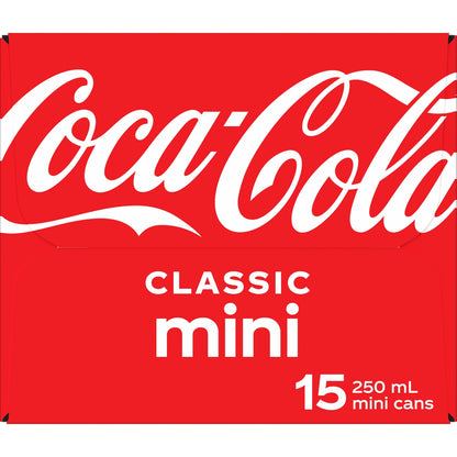 Coca-cola Mini Classic 250ml X 15 Pack