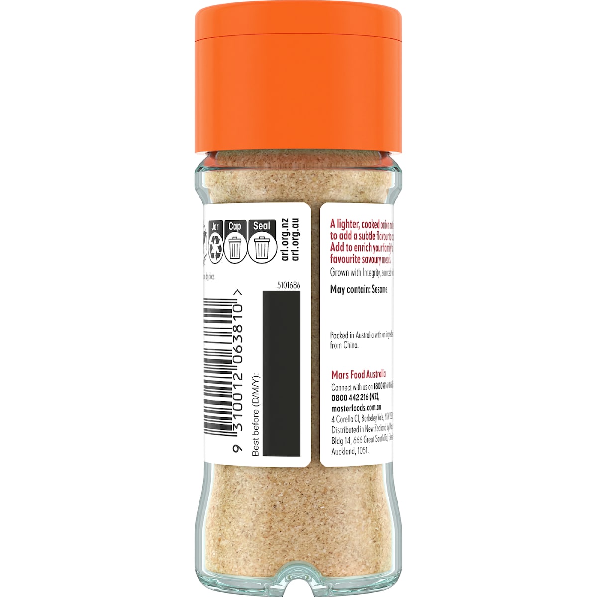 Masterfoods Onion Powder 44g