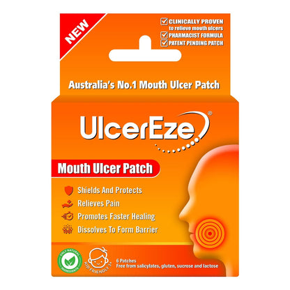 Ulcereze Mouth Ulcer Patch 6 Pack