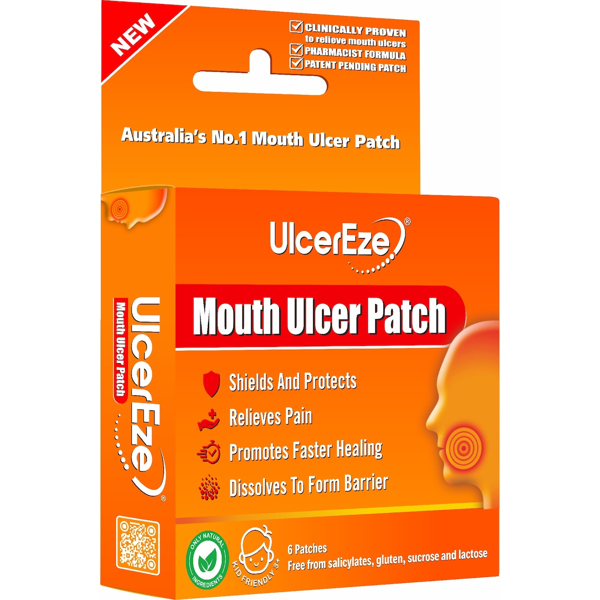 Ulcereze Mouth Ulcer Patch 6 Pack