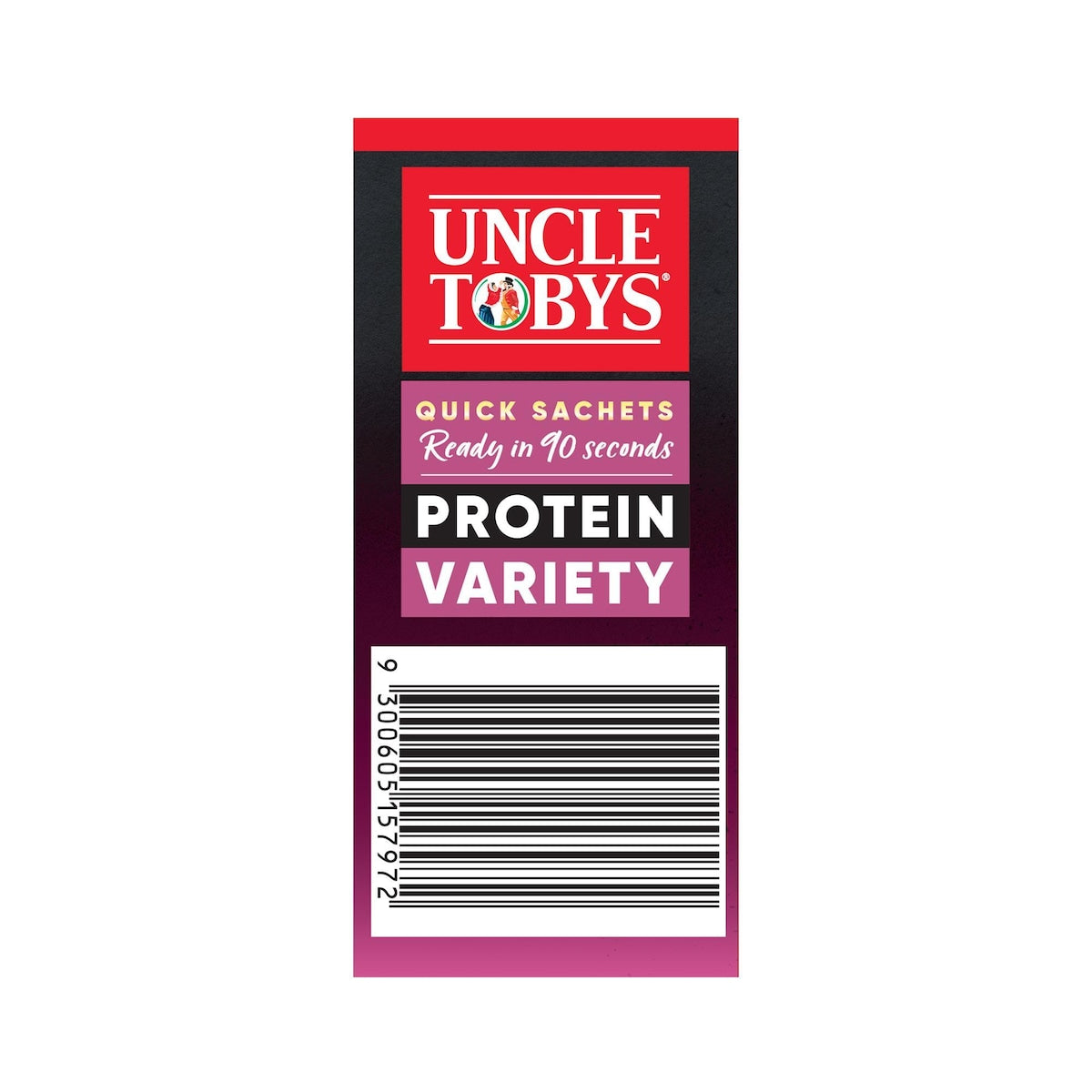 Uncle Tobys Oats Sachets Protein Variety 8 Pack 280g