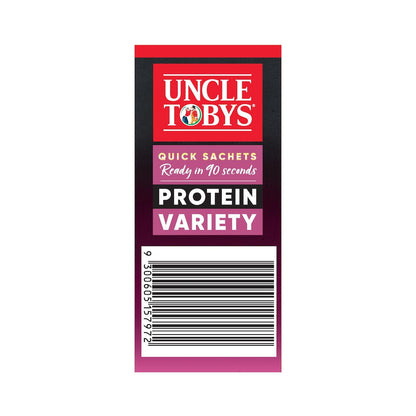 Uncle Tobys Oats Sachets Protein Variety 8 Pack 280g