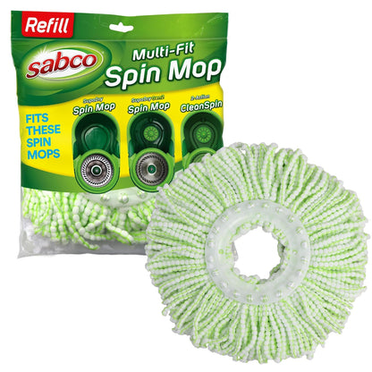 Sabco Multi-fit Spin Mop Refill Each