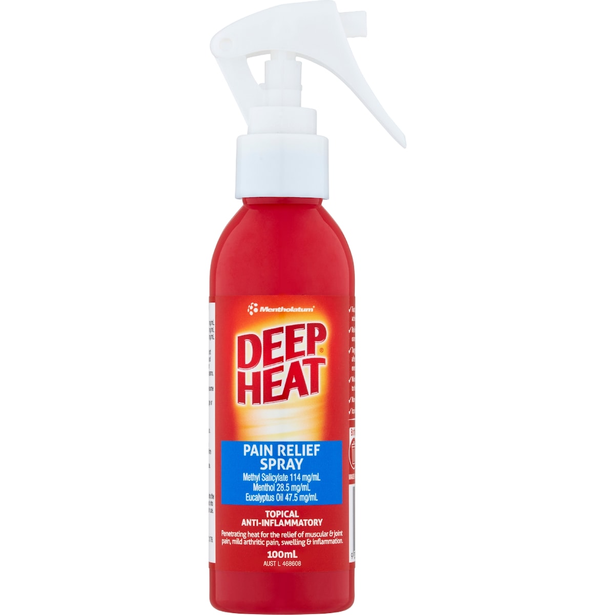 Deep Heat Pain Relief Spray 100ml