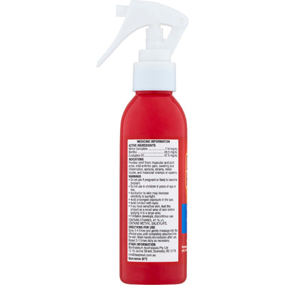 Deep Heat Pain Relief Spray 100ml