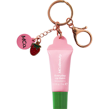 Mcobeauty Everyday Lip Balm Keyring Strawberry Each