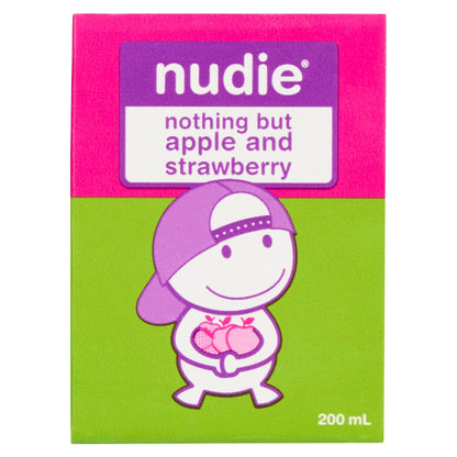 Nudie Nothing But Apple & Strawberry Juice 200ml