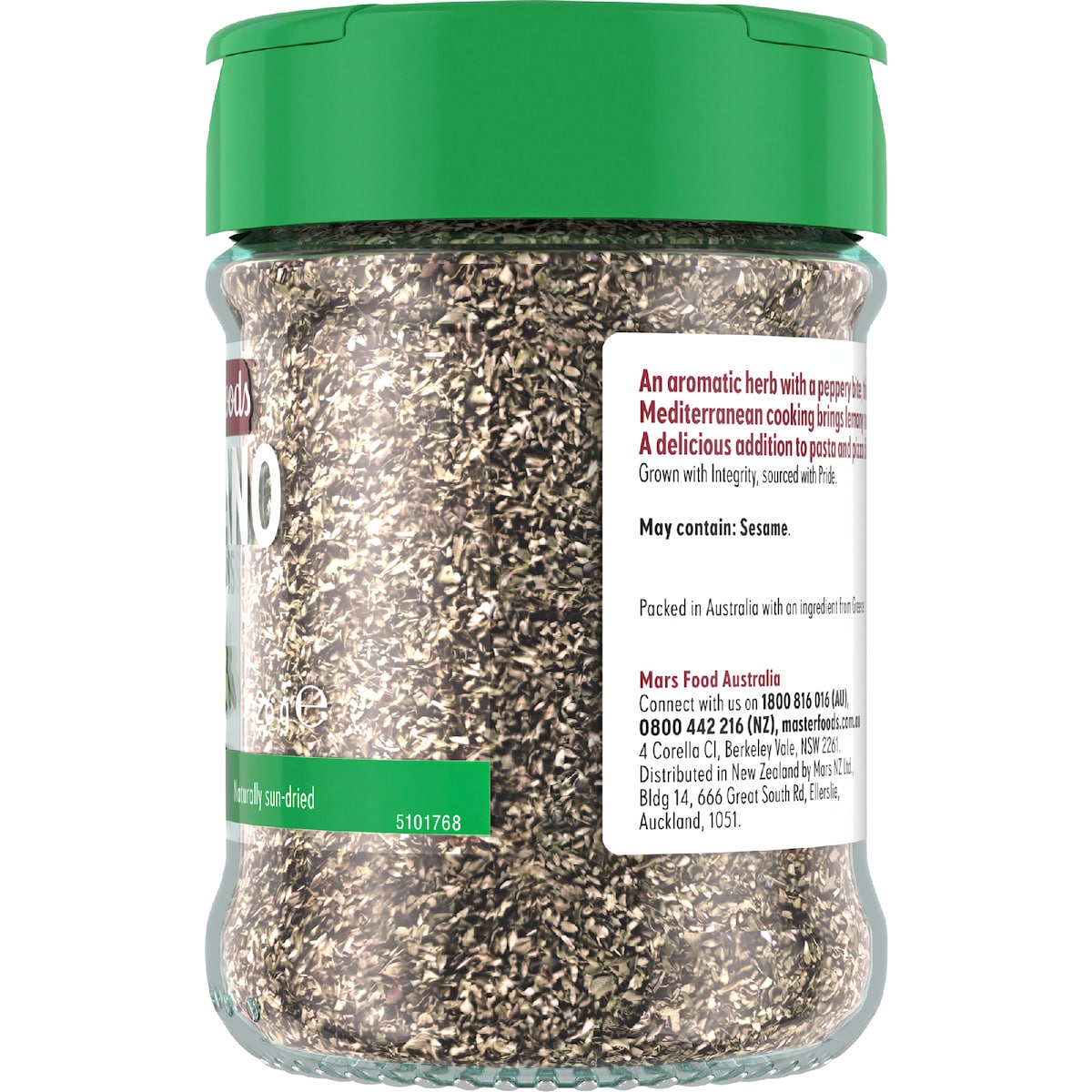Masterfoods Oregano Leaves 26g