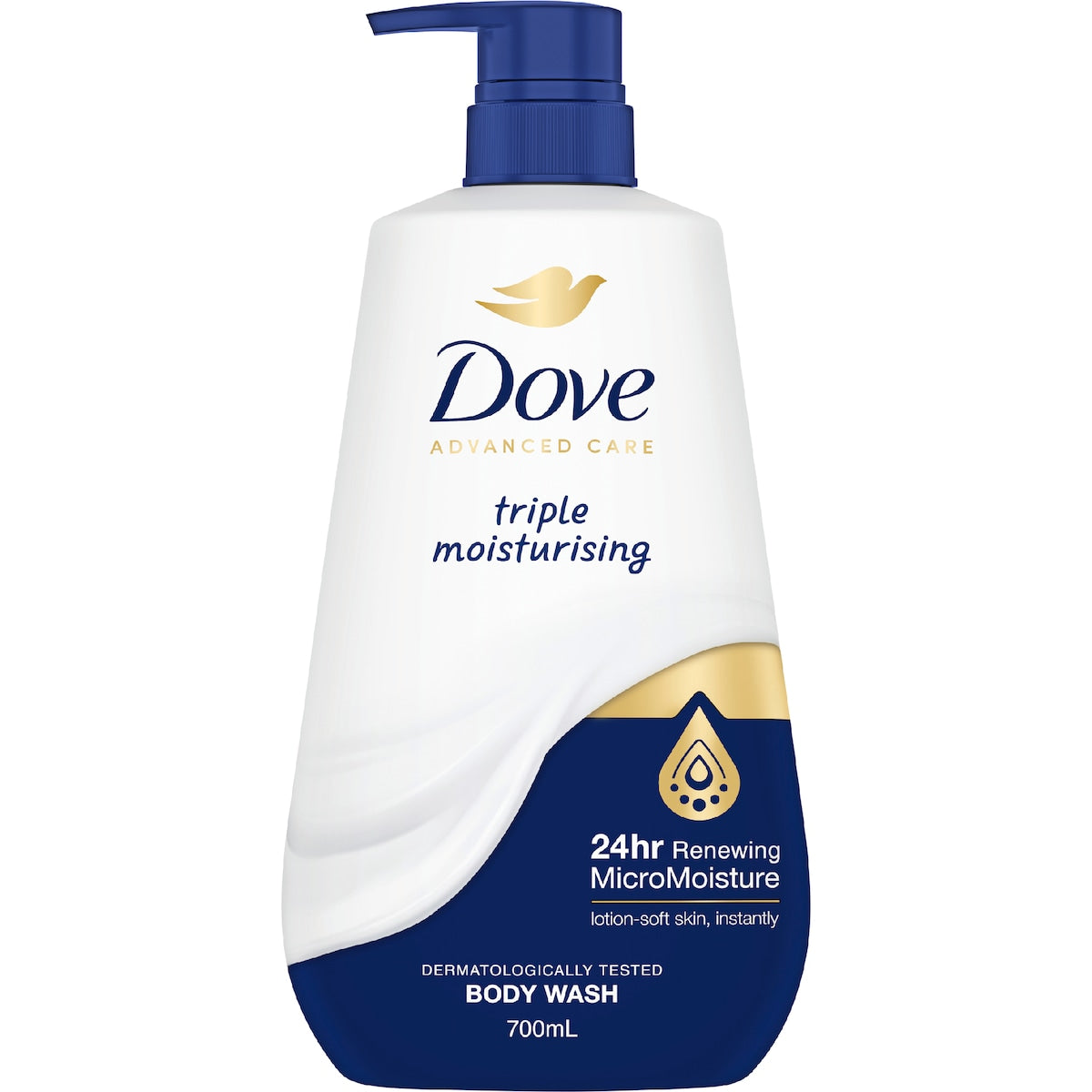 Dove Advanced Body Wash Triple Moisturising 700ml