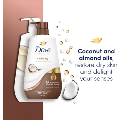 Dove Advanced Body Wash Restoring 700ml
