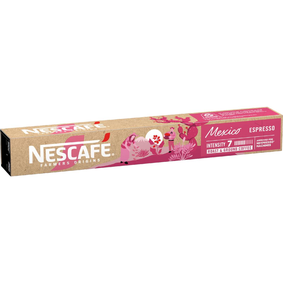 Nescafe Farmers Origin Pods Mexico Espresso Coffee Capsules 10 Pack