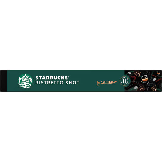 Starbucks By Nespresso Ristretto Coffee Pods 10 Pack