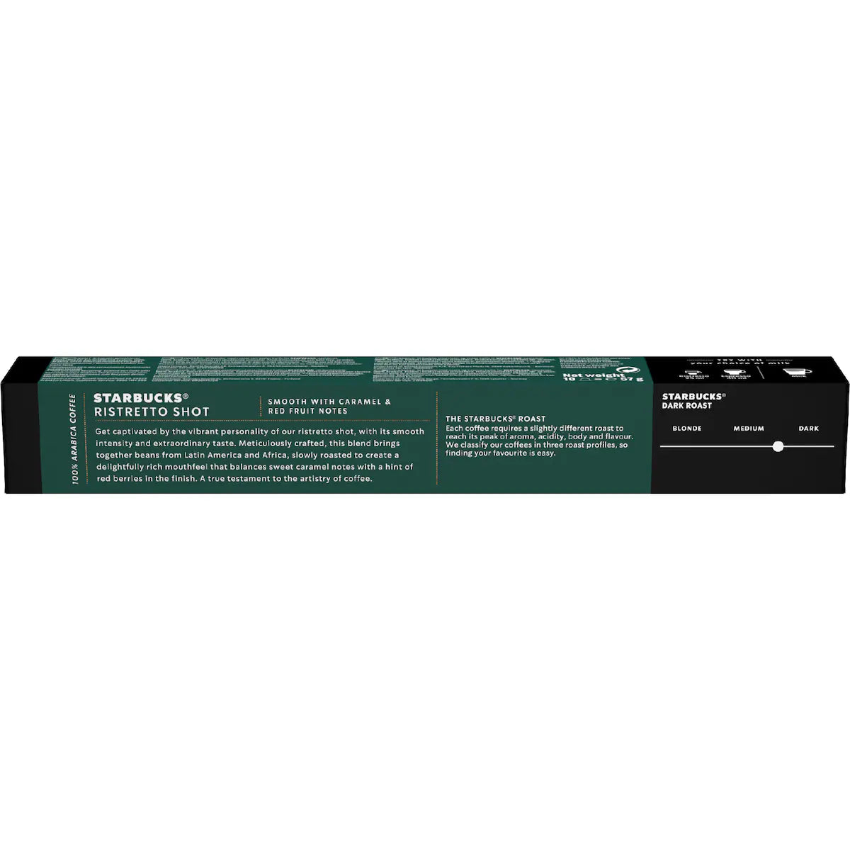 Starbucks By Nespresso Ristretto Coffee Pods 10 Pack