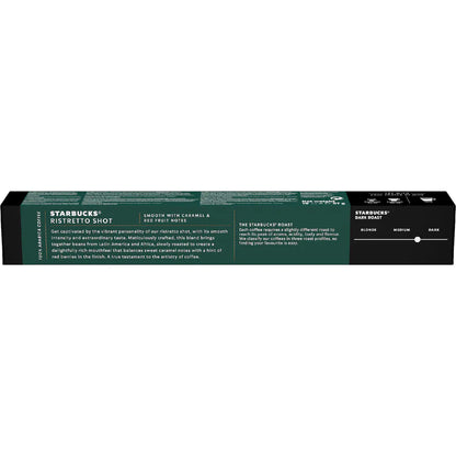 Starbucks By Nespresso Ristretto Coffee Pods 10 Pack