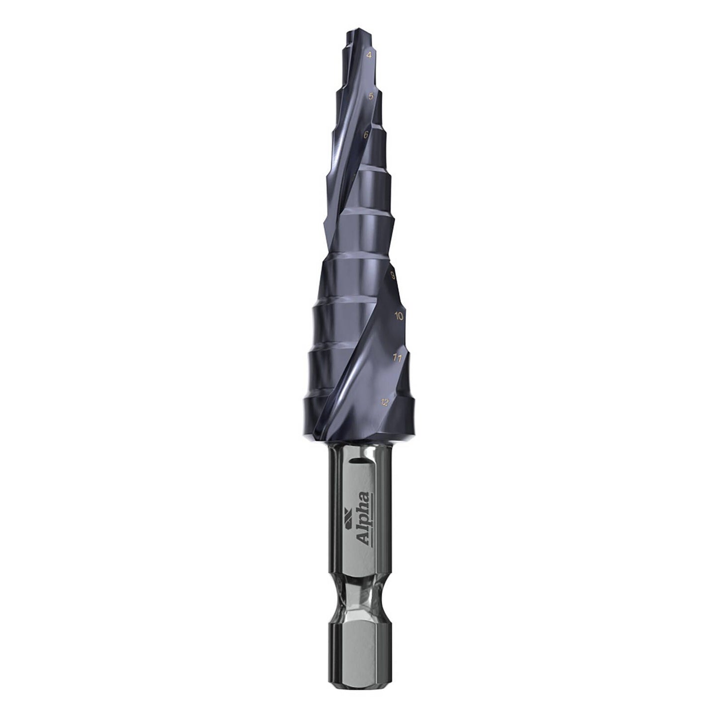 Alpha Onsite Step Tip Step Drill 4-12mm