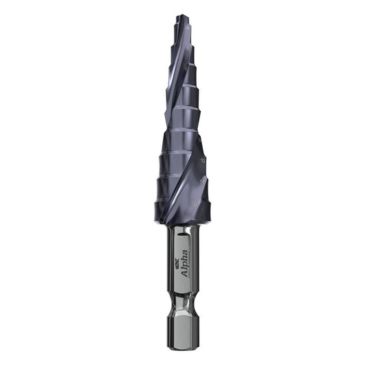 Alpha Onsite Step Tip Step Drill 4-12mm