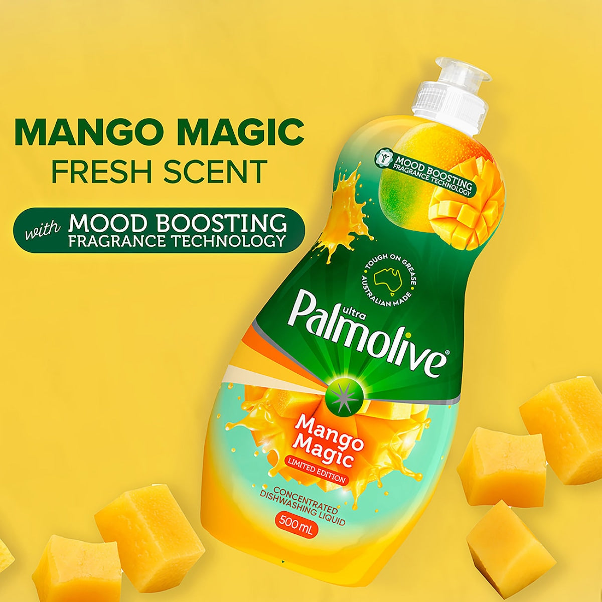 Palmolive Ultra Dishwashing Liquid Mango Magic 500ml