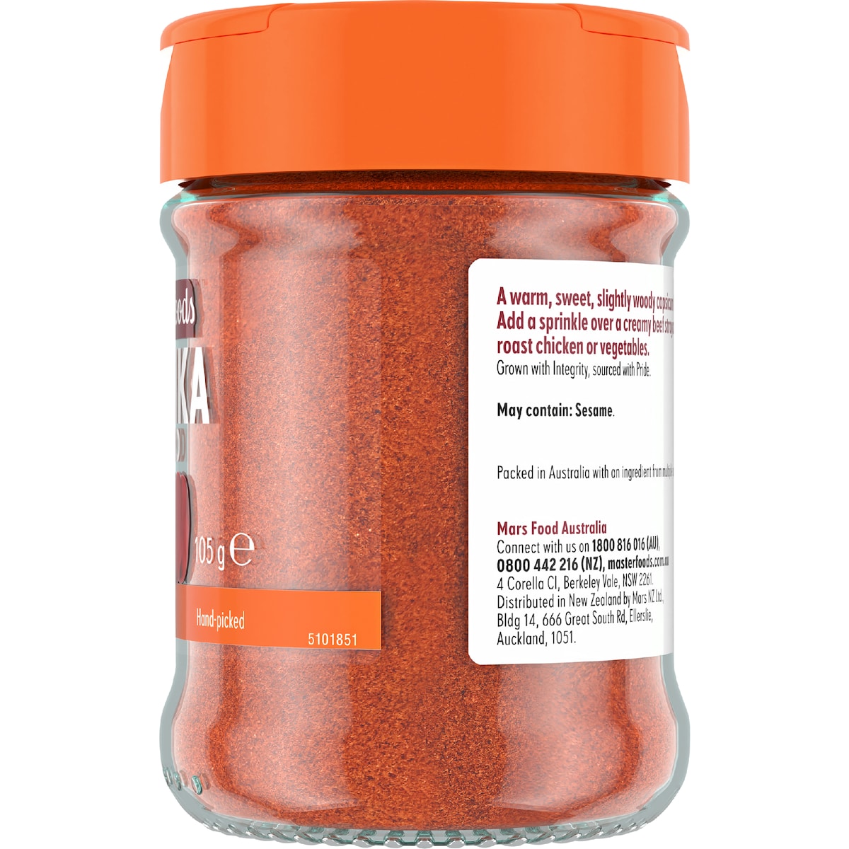 Masterfoods Paprika Ground 105g