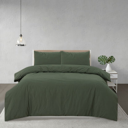 Openook Cotton Quilt Cover Set Queen Bed Assorted Each