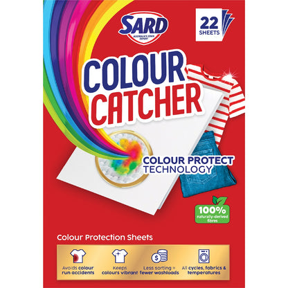 Sard Colour Catcher Protector Sheets 22 Pack