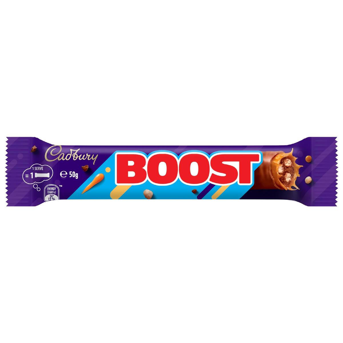 Cadbury Boost Milk Chocolate Bar 50g