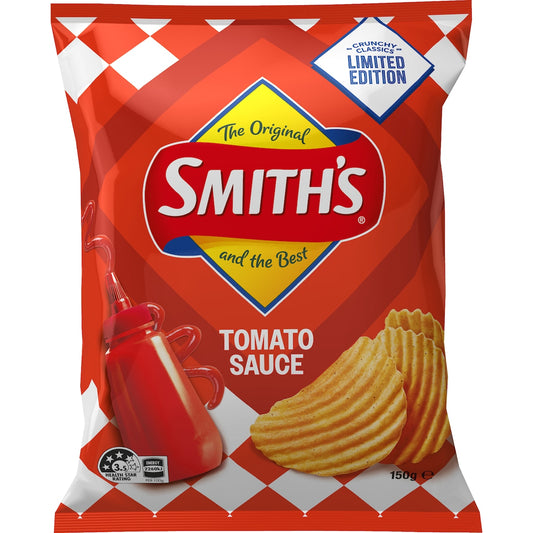 Smiths Crinkle Classic Tomato Sauce 150g