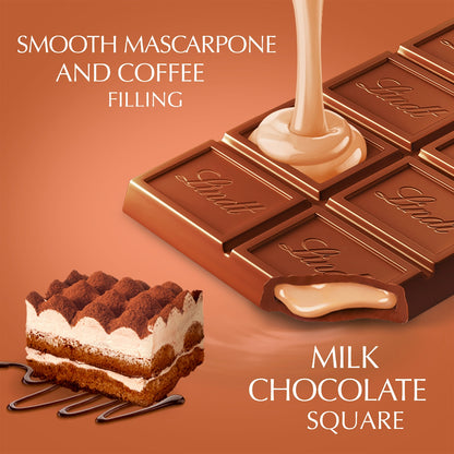 Lindt Lindor Tiramisu Chocolate Block 100g