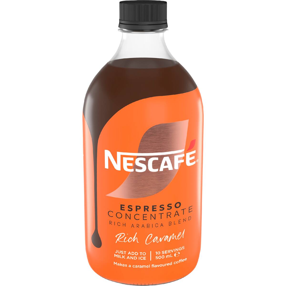 Nescafe Espresso Concentrate Rich Caramel Liquid Coffee 500ml