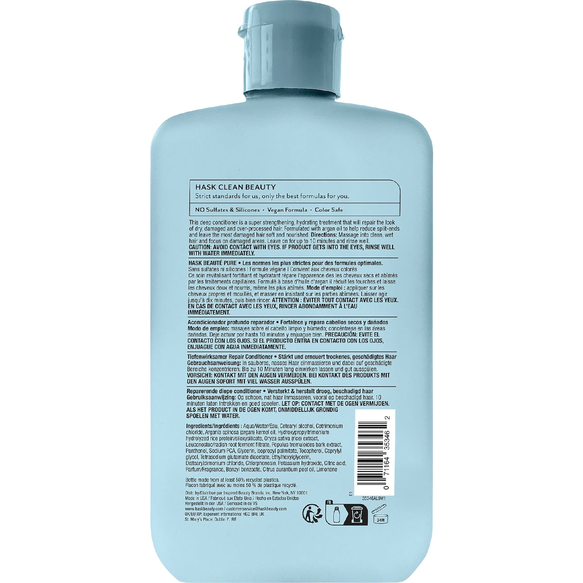 Hask Argan Oil Repairing Deep Conditioner 236ml