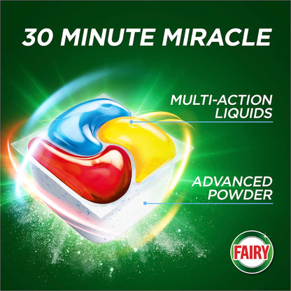 Fairy Platinum Plus Dishwasher Tablets Lemon Scent 88 Pack