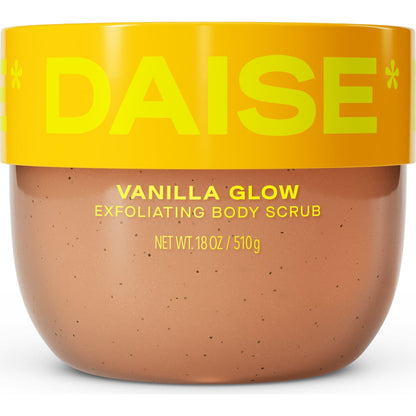 Daise Exfoliating Body Scrub Vanilla Glow 510g