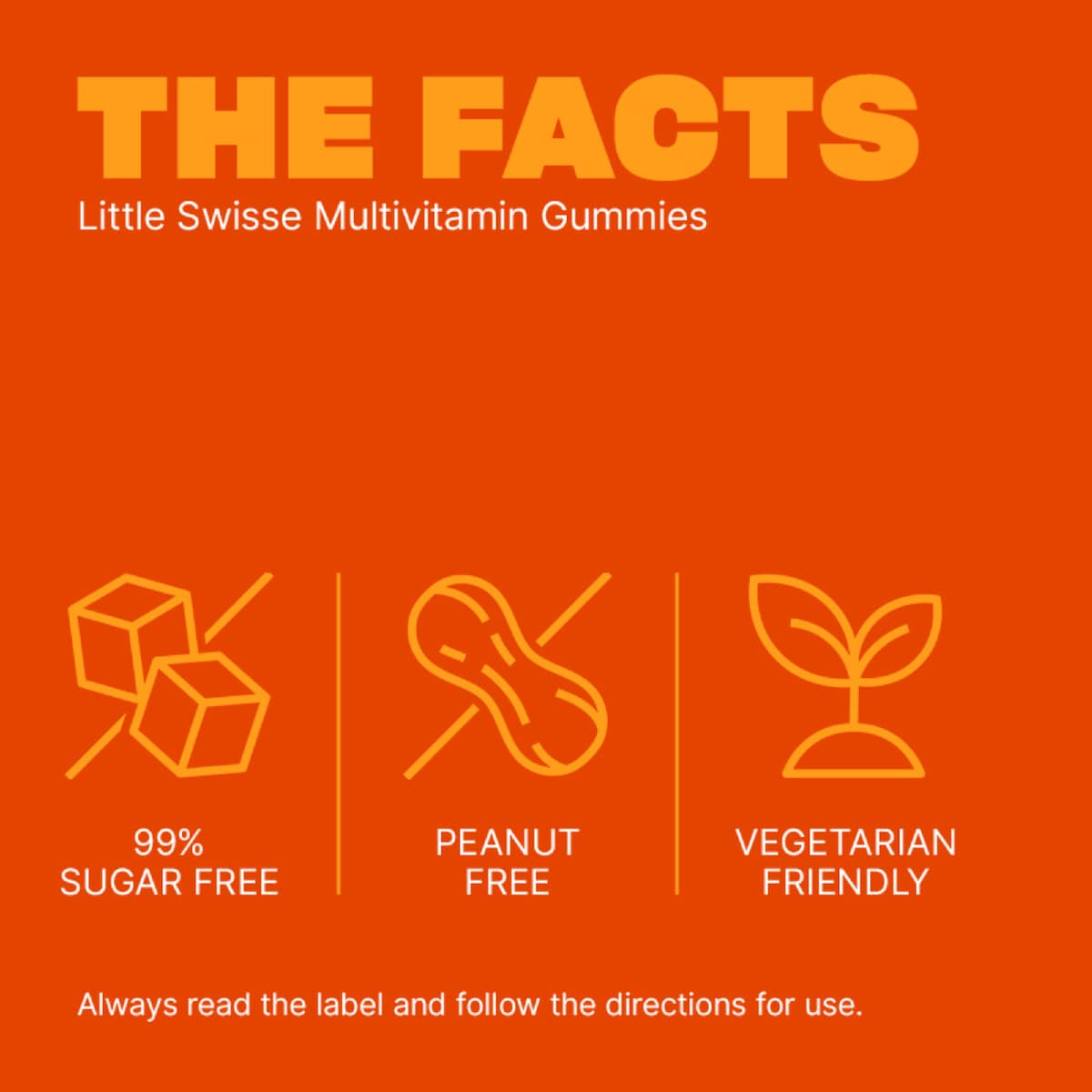 Little Swisse Multivitamin Gummies Raspberry 50 Pack