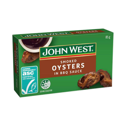 John West Smoked Oysters In Bbq Sauce - 85g