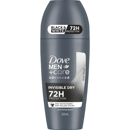Dove Men +Care Advanced Invisible Dry Roll On 72h Protection 50ml