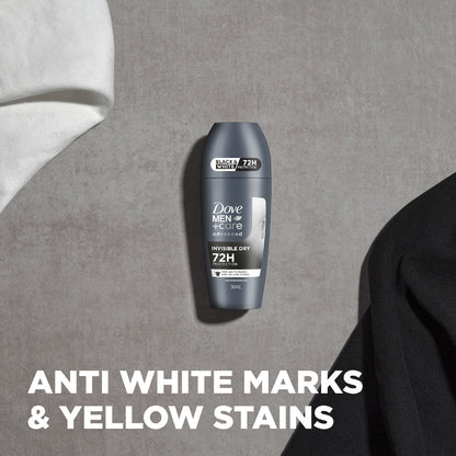 Dove Men +Care Advanced Invisible Dry Roll On 72h Protection 50ml