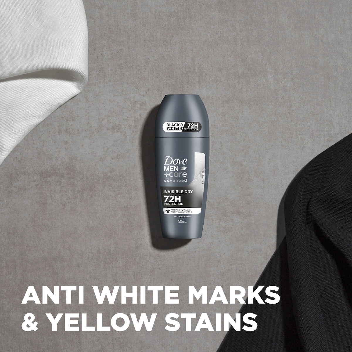 Dove Men +Care Advanced Invisible Dry Roll On 72h Protection 50ml