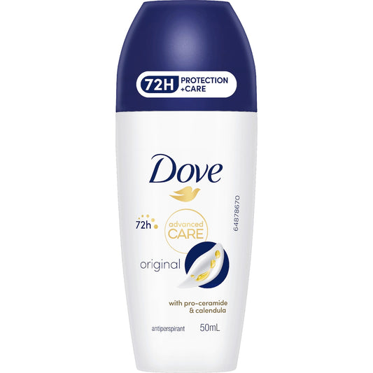 Dove Women Advanced 72hr Deodorant Roll On Original 50ml