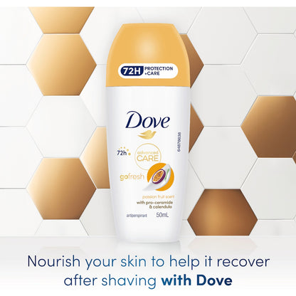 Dove Women Advanced 72hr Deodorant Roll On Passionfruit 50ml